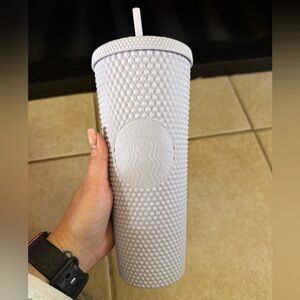 Starbucks Textured Tumbler with Straw - Light Purple